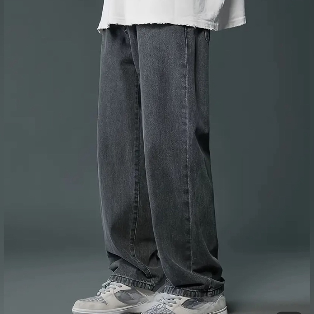 Relaxed Fit (cargo) Cotton Blend Jeans